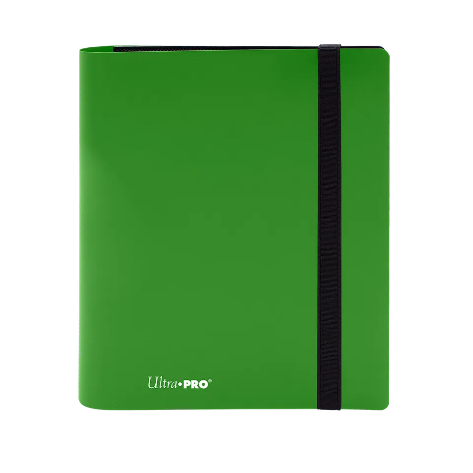 ultra-pro-eclipse-4-pocket-pro-binder-lime-green-f-r-160-karten image 1