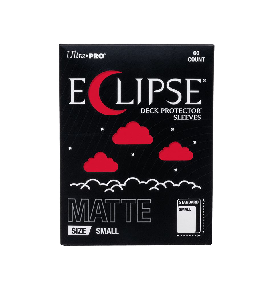 ultra-pro-eclipse-matte-small-deck-protector-sleeves-apple-red-60ct image 1