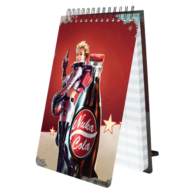 ultra-pro-magic-fallout-nuka-cola-pinup-spiral-life-pad image 1