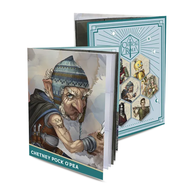 ultra-pro-critical-role-rpg-folio-bells-hells-chetney-pock-o-pea-mit-stickern image 1