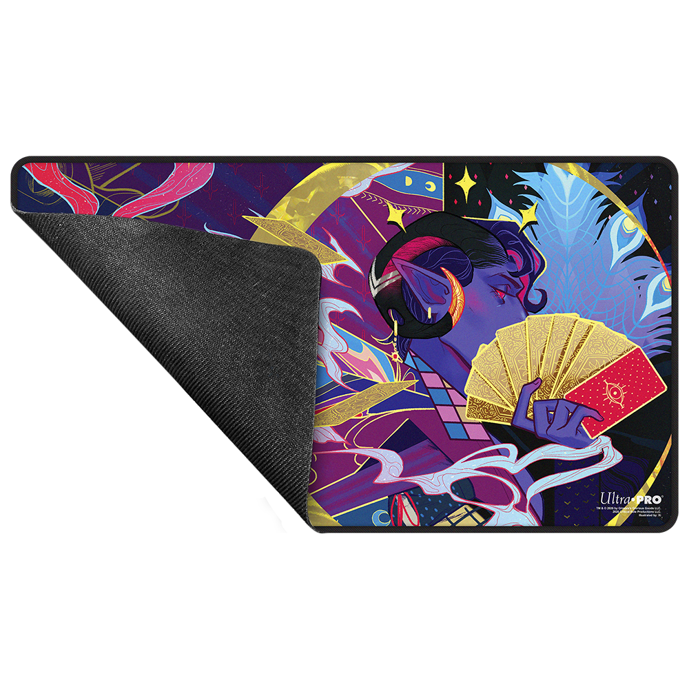 ultra-pro-black-stitched-playmat-critical-role-mighty-nein-mollymauk-tealeaf-f-r image 3