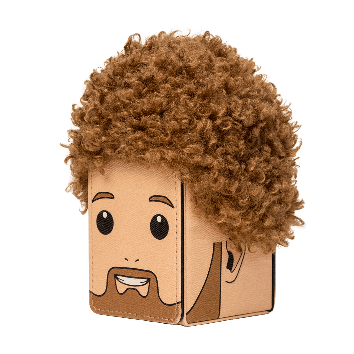 ultra-pro-bob-ross-headcase-alcove-flip-deck-box-f-r-tabletop-gaming-100-karten image 1