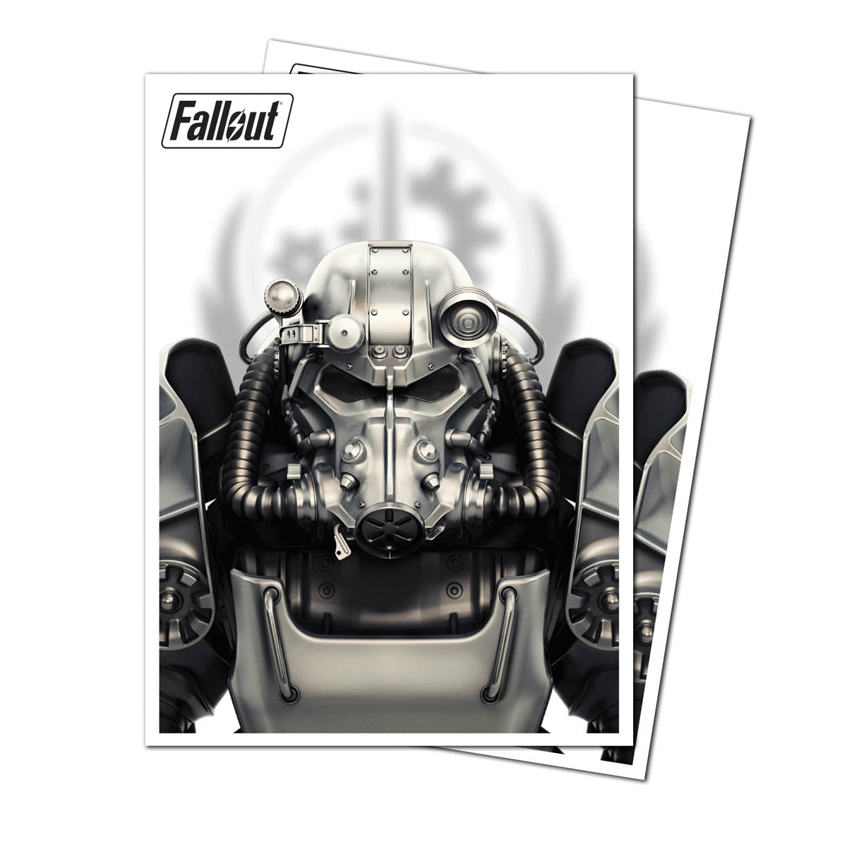 ultra-pro-fallout-brotherhood-of-steel-105ct-apex-deck-protector-sleeves-standar image 1
