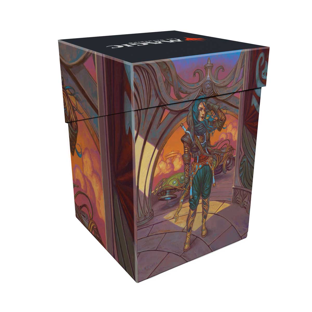 ultra-pro-aetherdrift-sita-varma-masked-racer-100-deck-box-f-r-magic-the-gatheri image 4