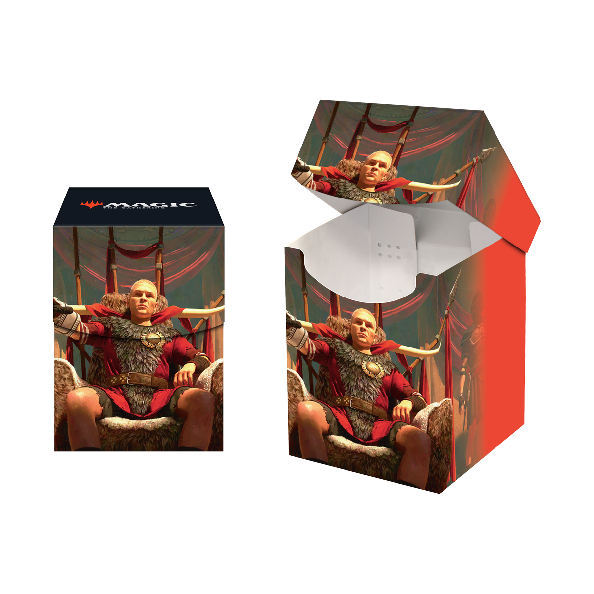 ultra-pro-fallout-caesar-legion-s-emperor-100-deck-box-f-r-magic-the-gathering image 2