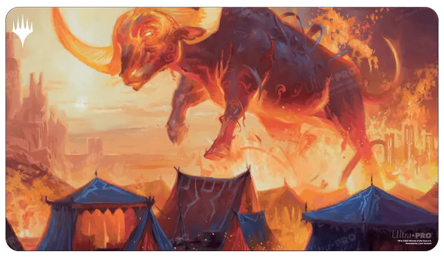 ultra-pro-wilds-of-eldraine-restless-bivouac-standard-gaming-playmat-f-r-magic-t image 1