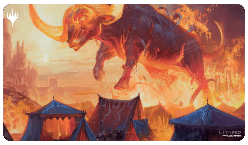 ultra-pro-wilds-of-eldraine-restless-bivouac-standard-gaming-playmat-f-r-magic-t image 1