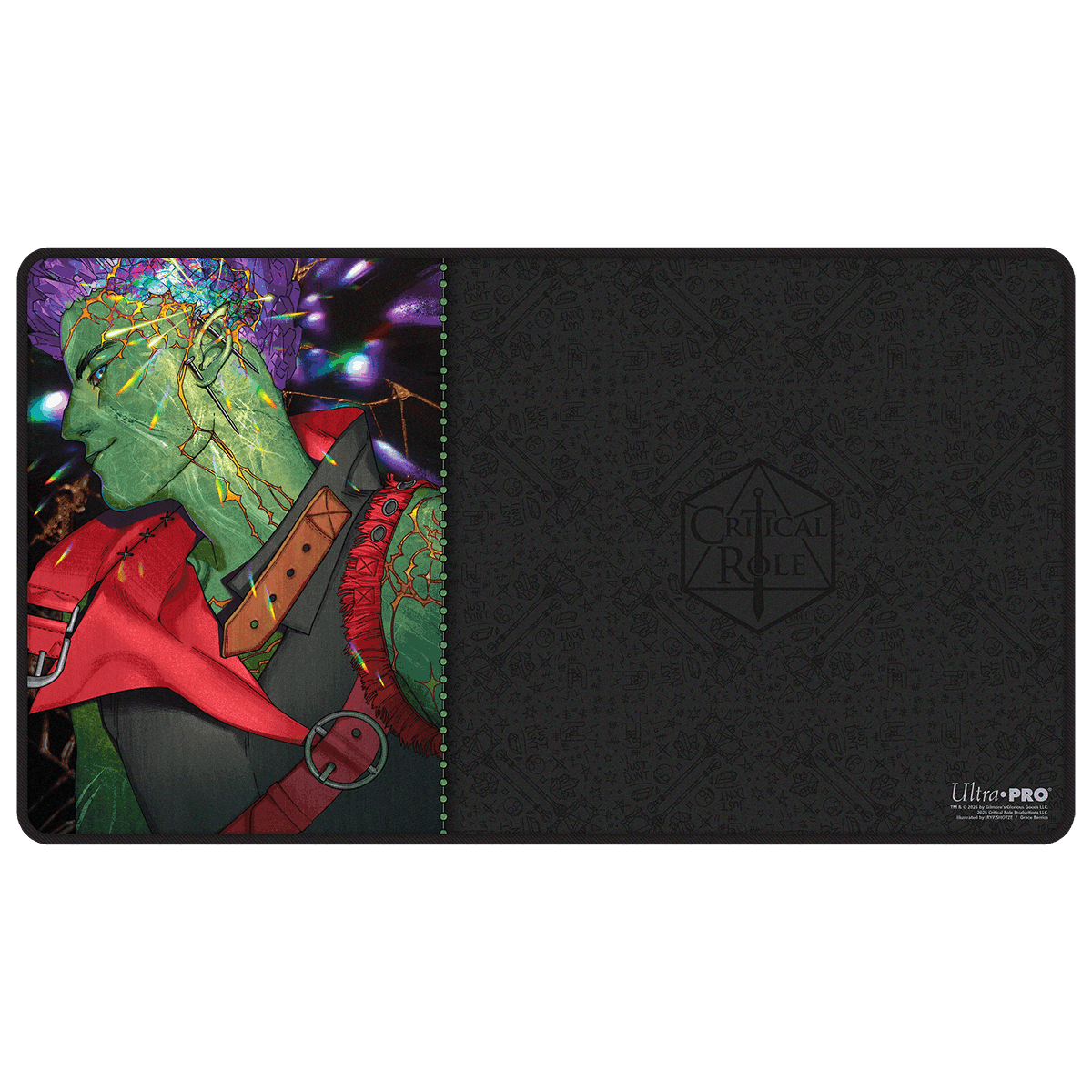 ultra-pro-critical-role-bells-hells-ashton-greymoore-portrait-playmat-mit-black- image 1