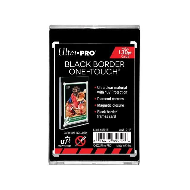 ultra-pro-130pt-black-border-one-touch-magnetic-holder image 1
