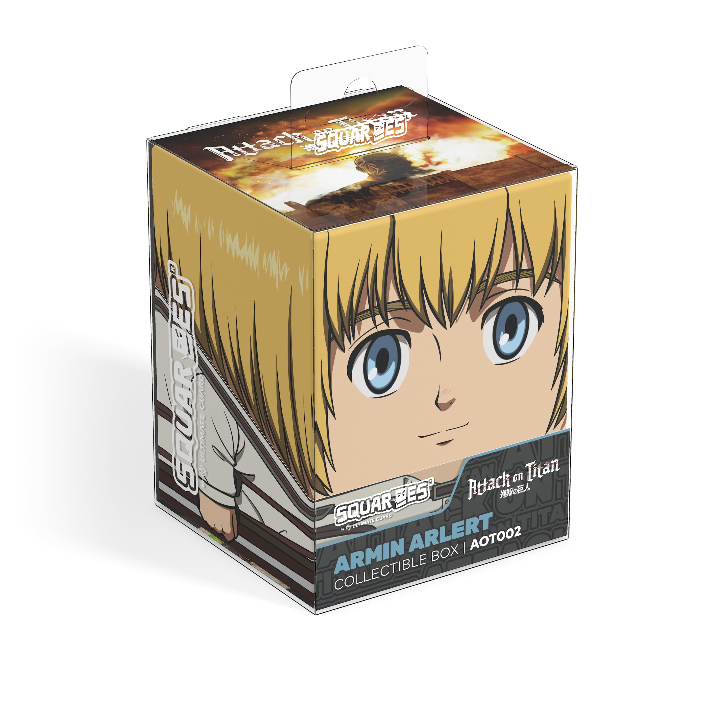 ultimate-guard-squaroes-squaroe-deck-box-100-attack-on-titan-aot002-armin-arlert image 8