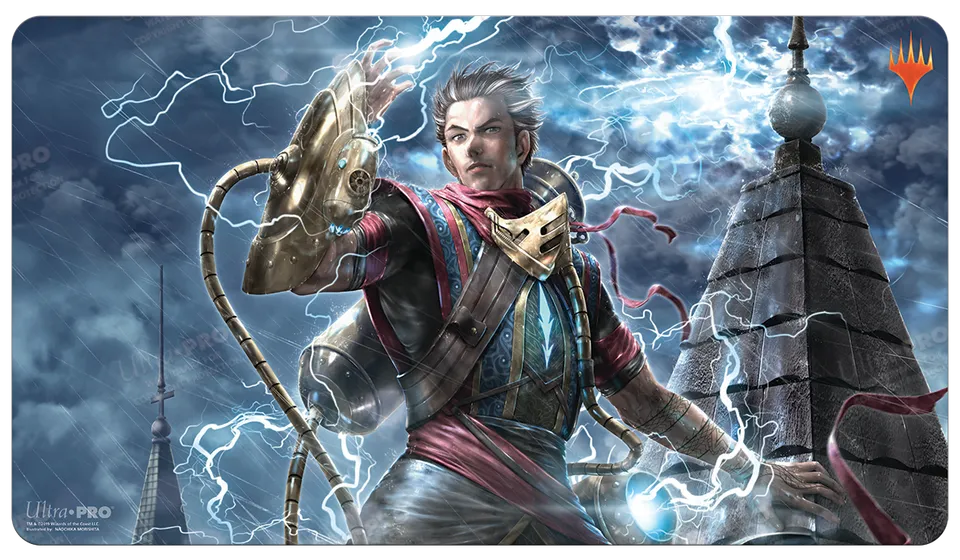 ultra-pro-war-of-the-spark-ral-zarek-alt-art-standard-playmat-f-r-magic-the-gath image 1