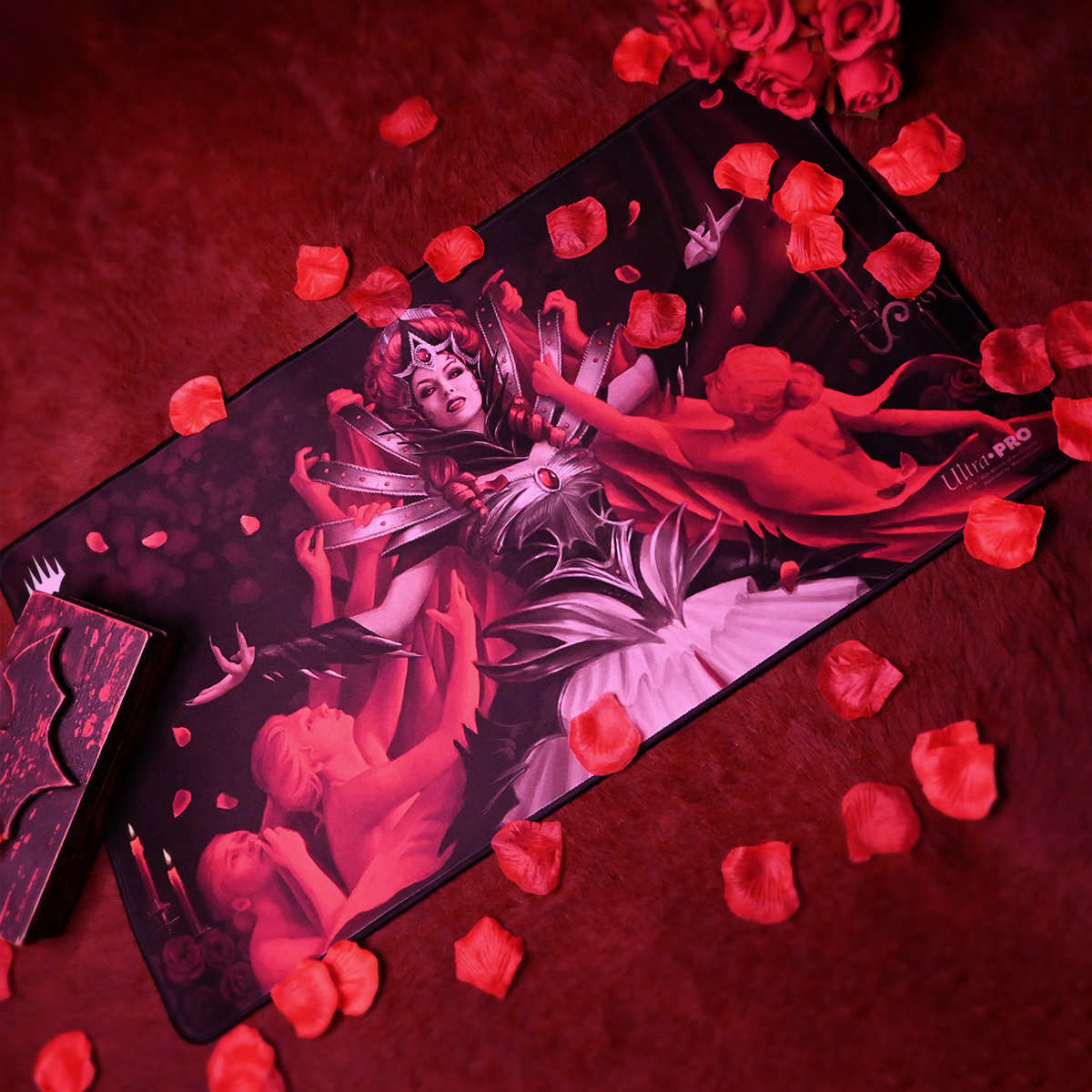 ultra-pro-innistrad-crimson-vow-olivia-stitched-gaming-playmat-f-r-magic-the-gat image 2