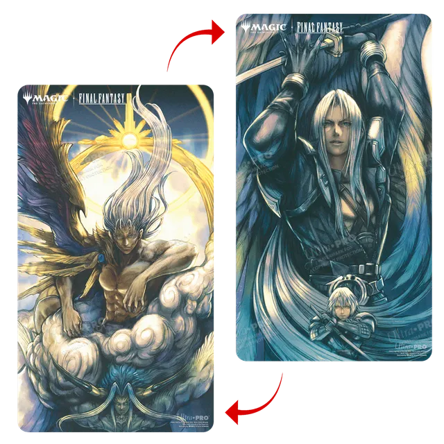 ultra-pro-magic-the-gathering-final-fantasy-sephiroth-double-sided-playmat image 1