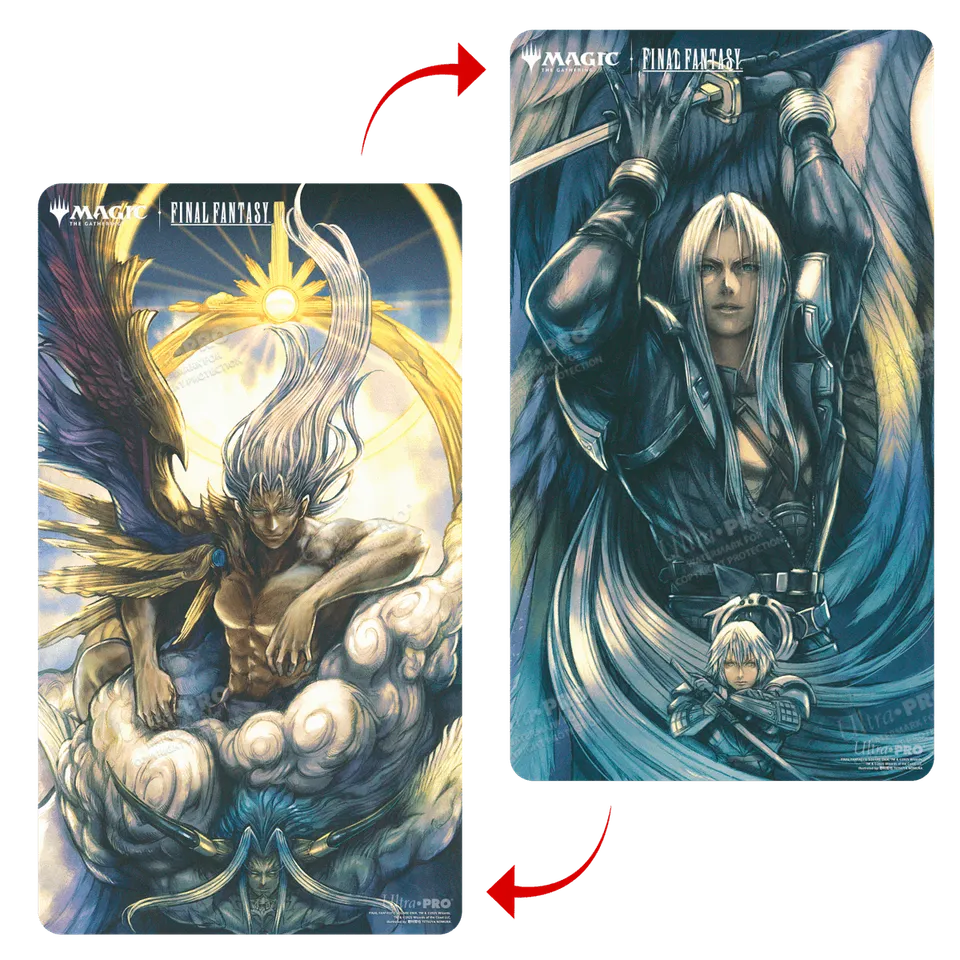 ultra-pro-magic-the-gathering-final-fantasy-sephiroth-double-sided-playmat image 1