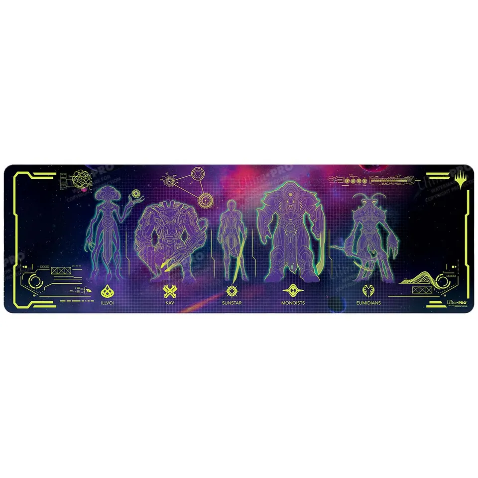 ultra-pro-edge-of-eternities-alien-race-primer-8ft-table-playmat-f-r-magic-the-g image 1