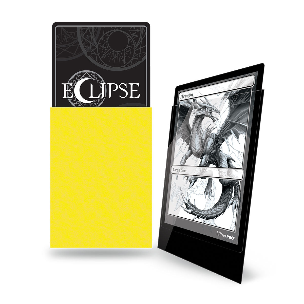 ultra-pro-eclipse-gloss-standard-deck-protector-sleeves-100ct-lemon-yellow-f-r-m image 2