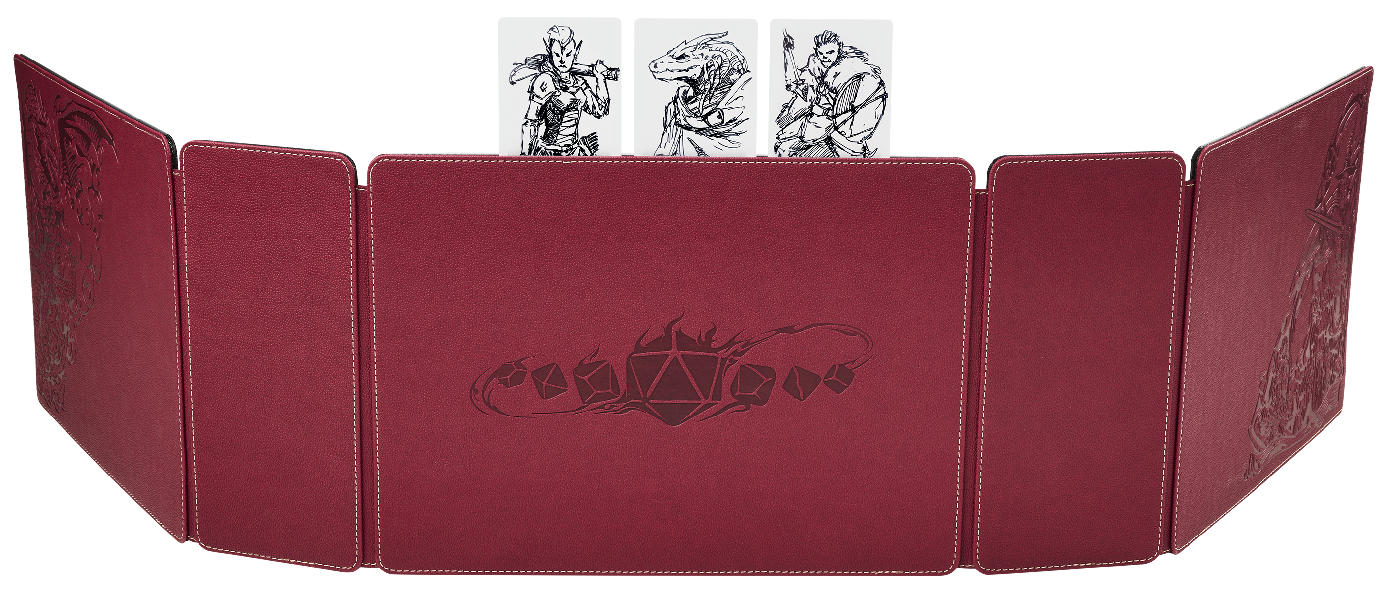 dragon-shield-game-master-companion-blood-red image 5