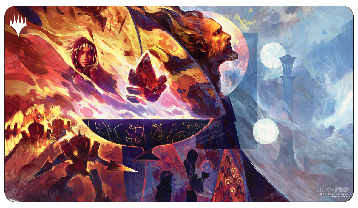 ultra-pro-the-brothers-war-urza-s-command-standard-playmat-f-r-mtg image 1