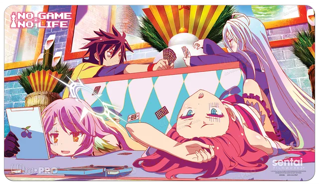 ultra-pro-gaming-playmat-no-game-no-life-standard-24-x-13-5-mousepad image 1