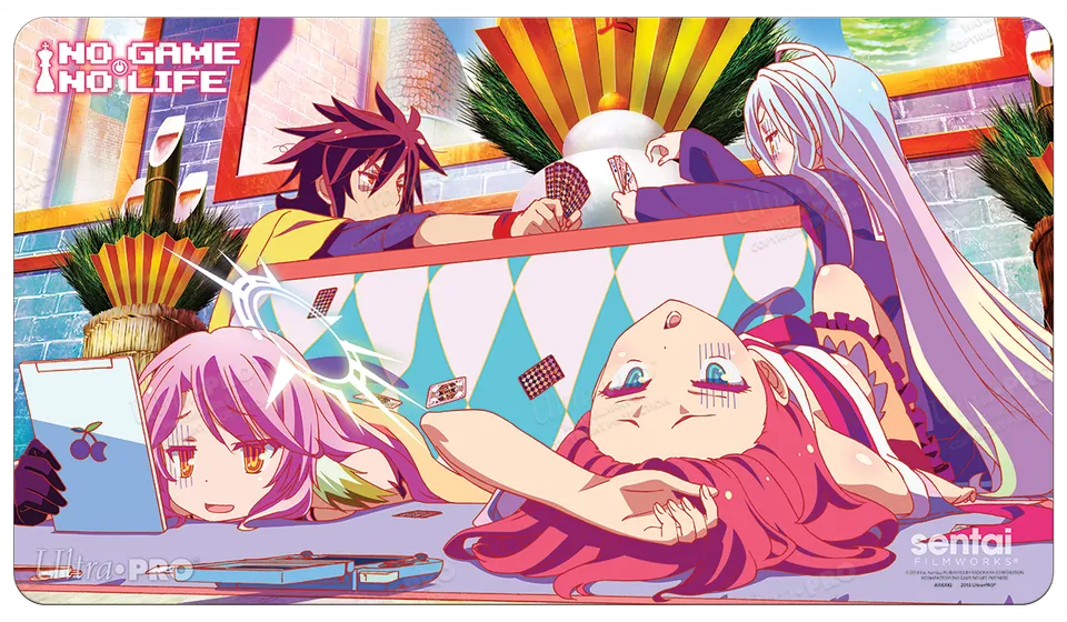 ultra-pro-gaming-playmat-no-game-no-life-standard-24-x-13-5-mousepad image 1