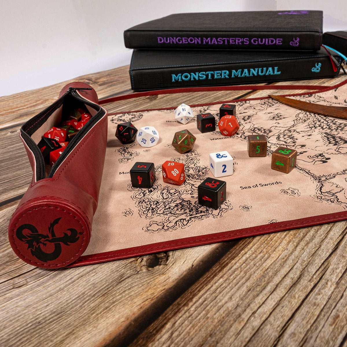 ultra-pro-sword-coast-dice-scroll-map-w-rfelrolle-f-r-dungeons-dragons image 7