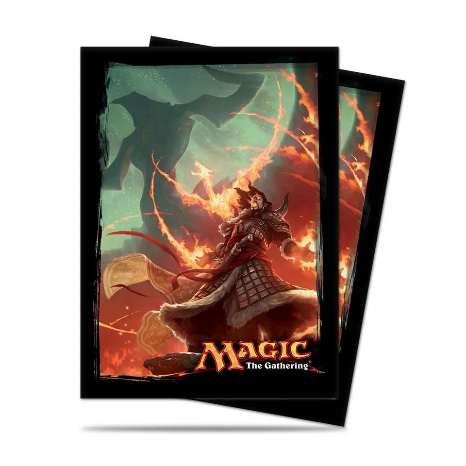 ultra-pro-fate-reforged-sarkhan-vol-standard-deck-protector-sleeves-80ct-f-r-mag image 1