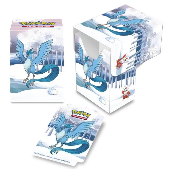 ultra-pro-gallery-series-frosted-forest-full-view-deck-box-f-r-pok-mon image 1