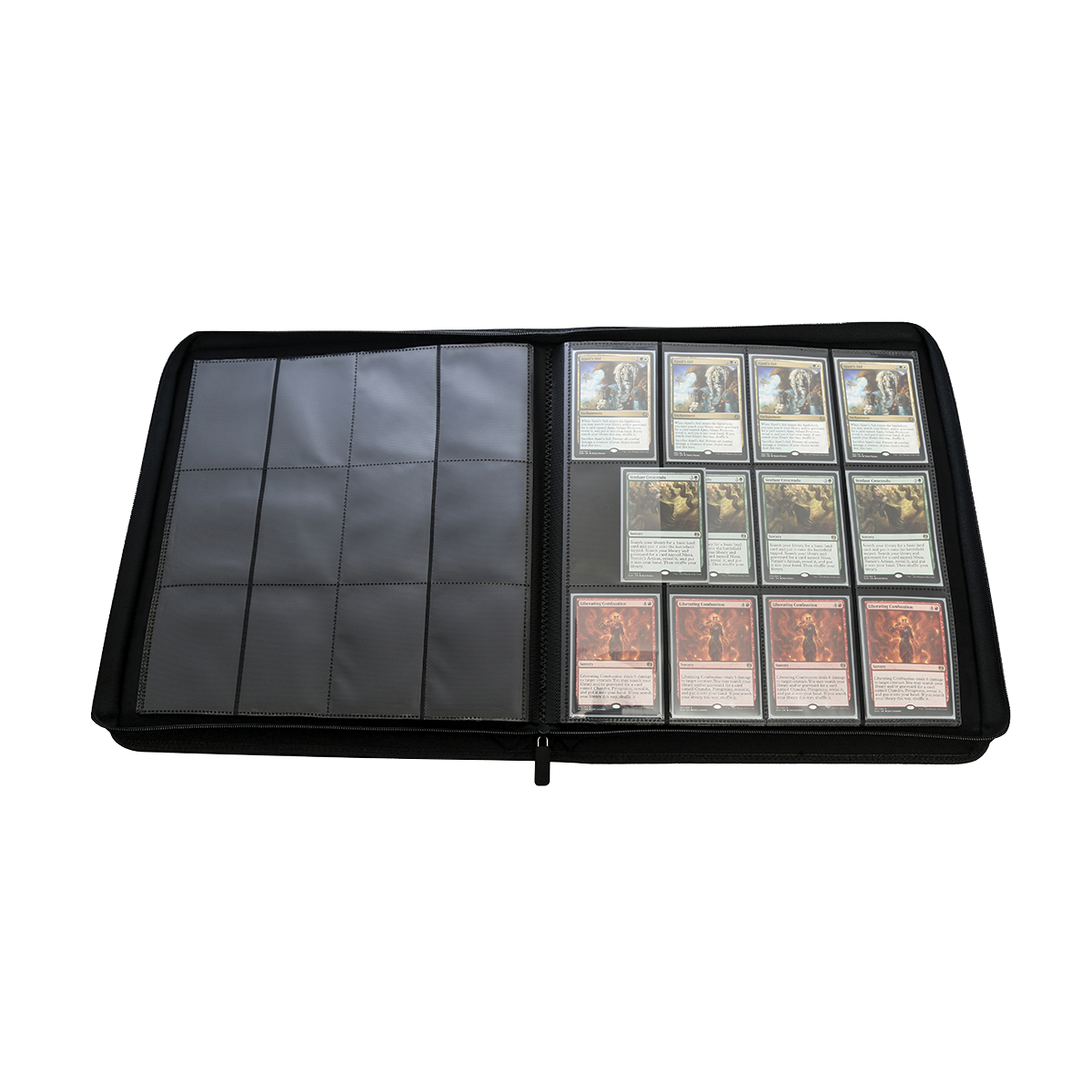 ultra-pro-deck-builder-s-premium-pro-binder-sammelordner-schwarz-f-r-480-karten image 2