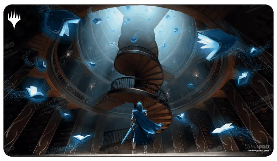 ultra-pro-wilds-of-eldraine-virtue-of-knowledge-standard-playmat-f-r-magic-the-g image 1