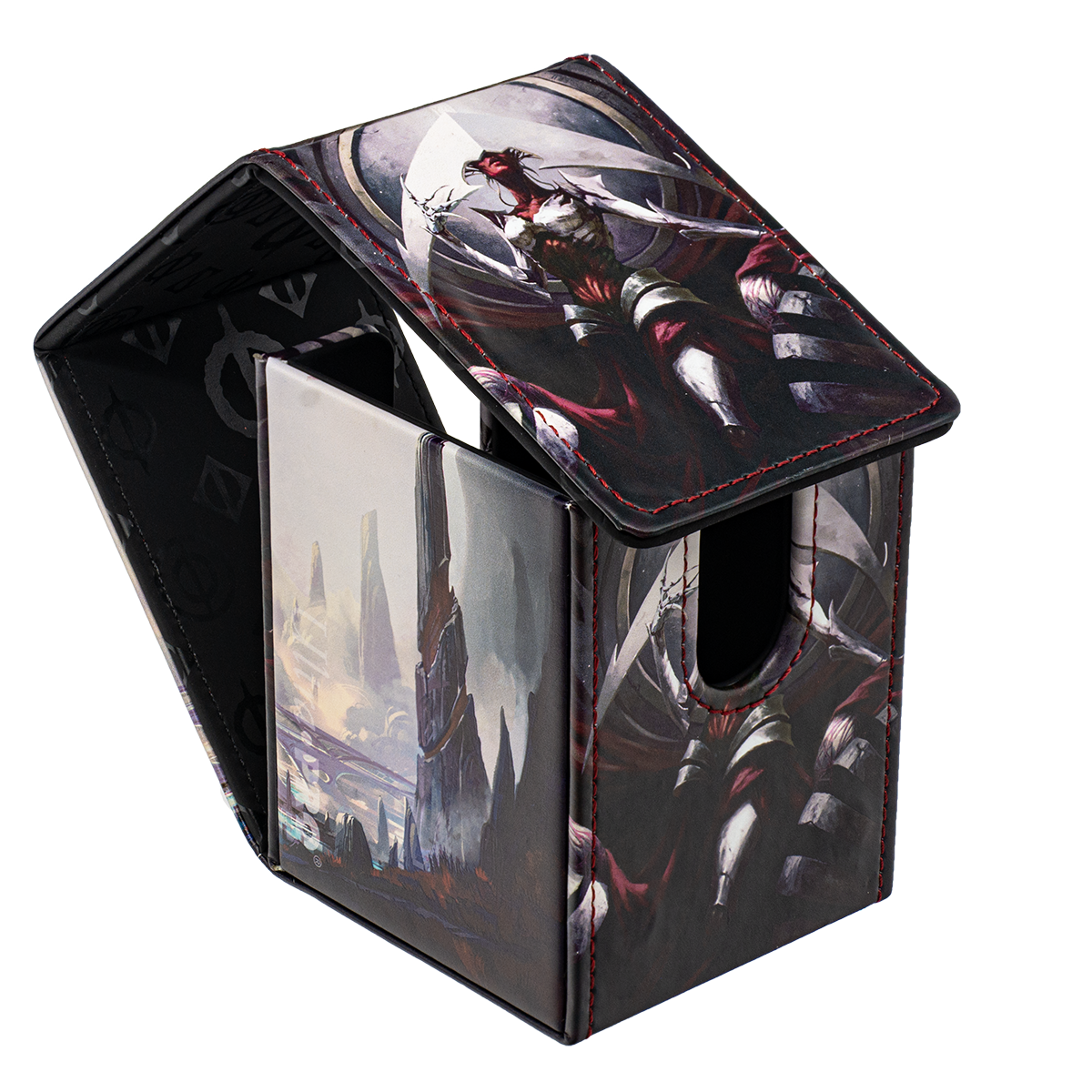ultra-pro-alcove-flip-deck-box-magic-the-gathering-phyrexia-elesh-norn image 5