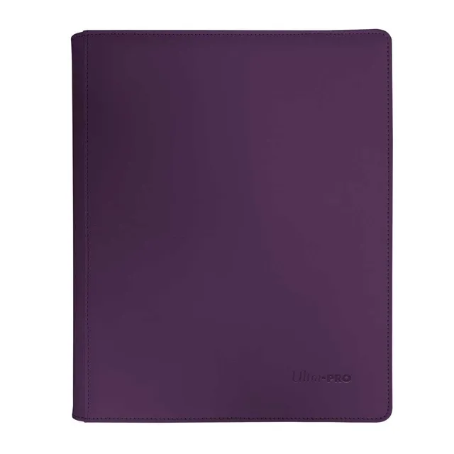 ultra-pro-vivid-9-pocket-zippered-pro-binder-midnight-plum image 1