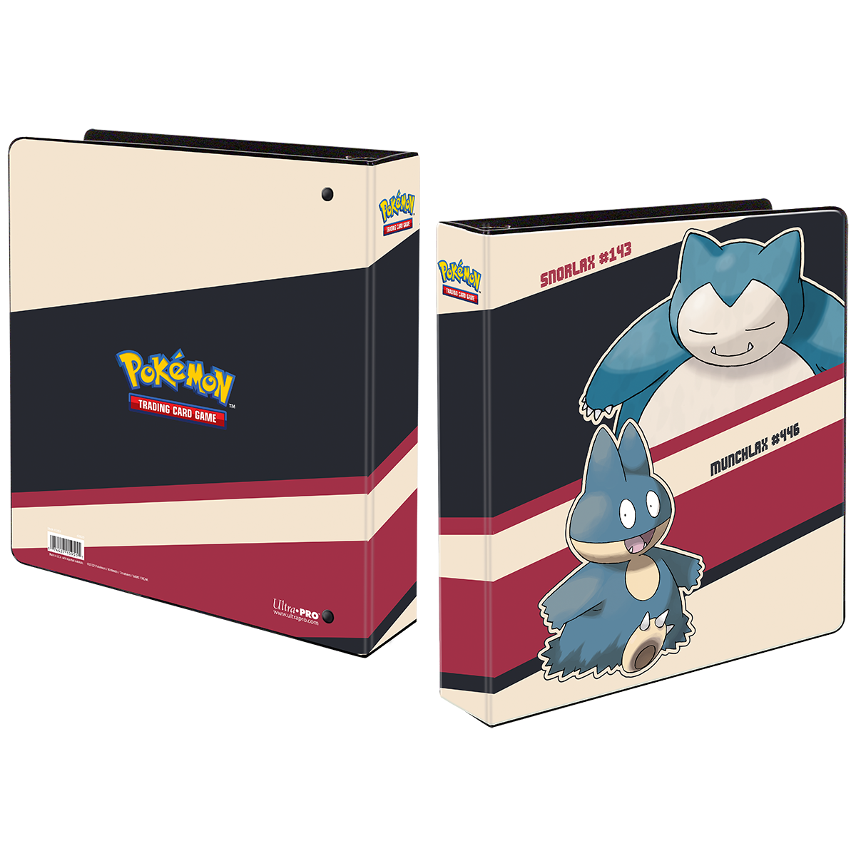 ultra-pro-pok-mon-2-inch-album-relaxo-mampfaxo-3-ring-sammelordner image 1