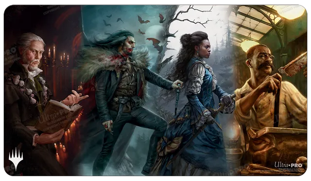ultra-pro-innistrad-crimson-vow-dracula-ensemble-playmat-spielmatte-61-x-34-3-cm image 1
