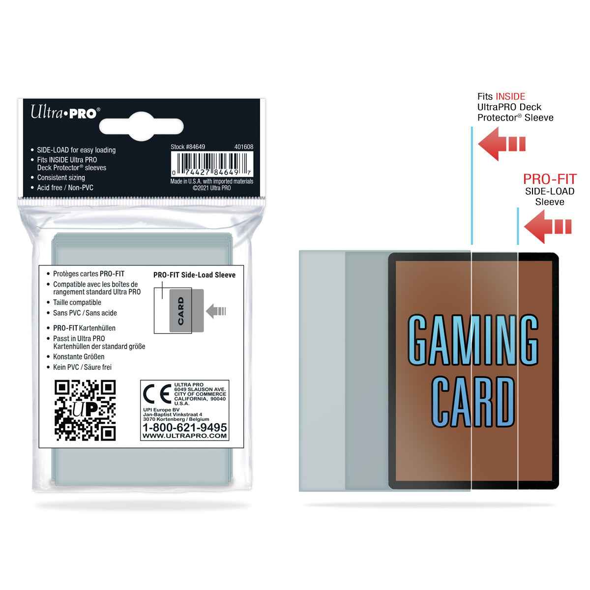 ultra-pro-pro-fit-side-load-standard-deck-inner-sleeves-100-st-ck image 2