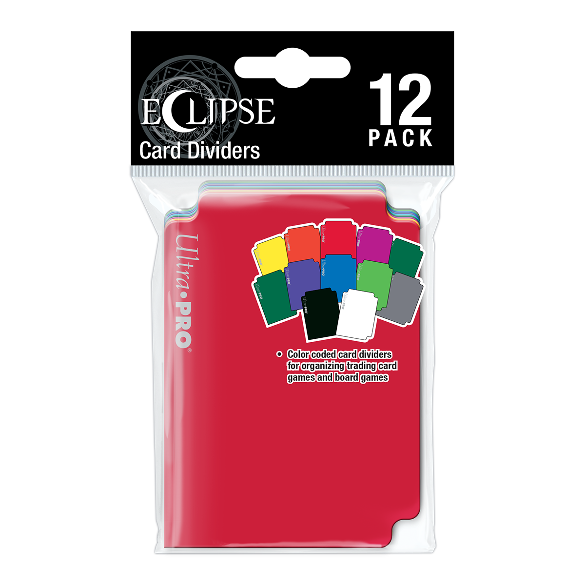 ultra-pro-eclipse-multi-colored-card-deck-dividers-12ct-trenner-set image 1