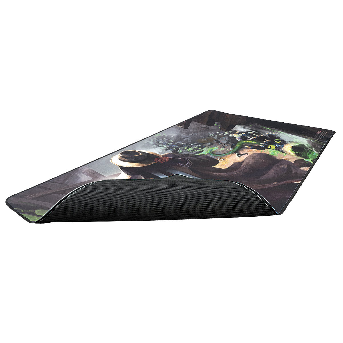 ultra-pro-fallout-mysterious-stranger-black-stitched-standard-gaming-playmat image 2