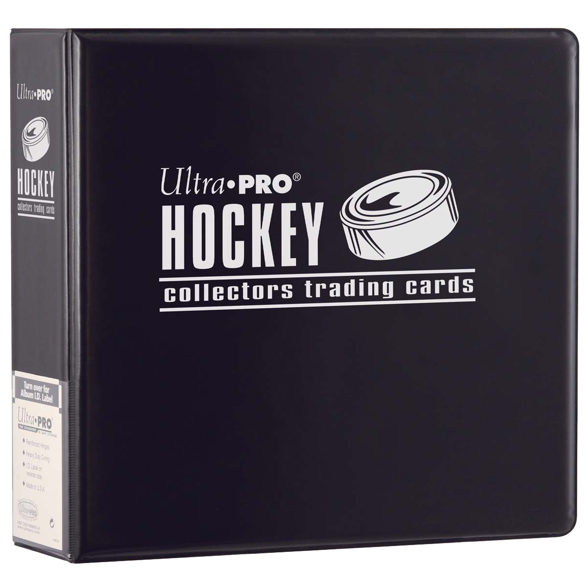 ultra-pro-3-hockey-trading-card-album-sammelordner-schwarz image 1