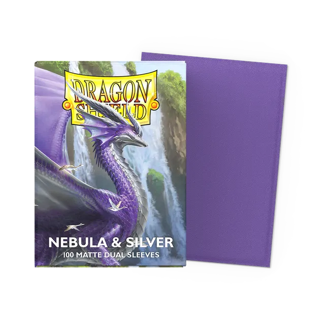 dragon-shield-matte-dual-sleeves-standard-nebula-silver image 1