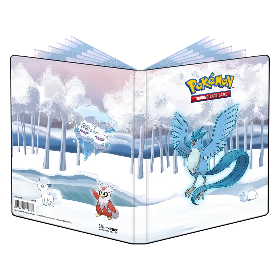 ultra-pro-gallery-series-frosted-forest-4-pocket-portfolio-f-r-pok-mon image 1