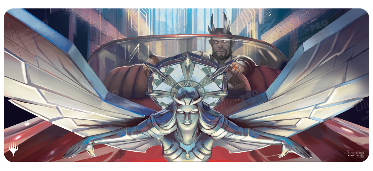 ultra-pro-streets-of-new-capenna-collector-booster-key-art-6ft-table-playmat-f-r image 1