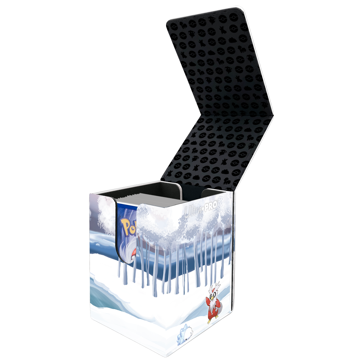 ultra-pro-gallery-series-frosted-forest-alcove-flip-deck-box-f-r-pok-mon-100-kar image 2