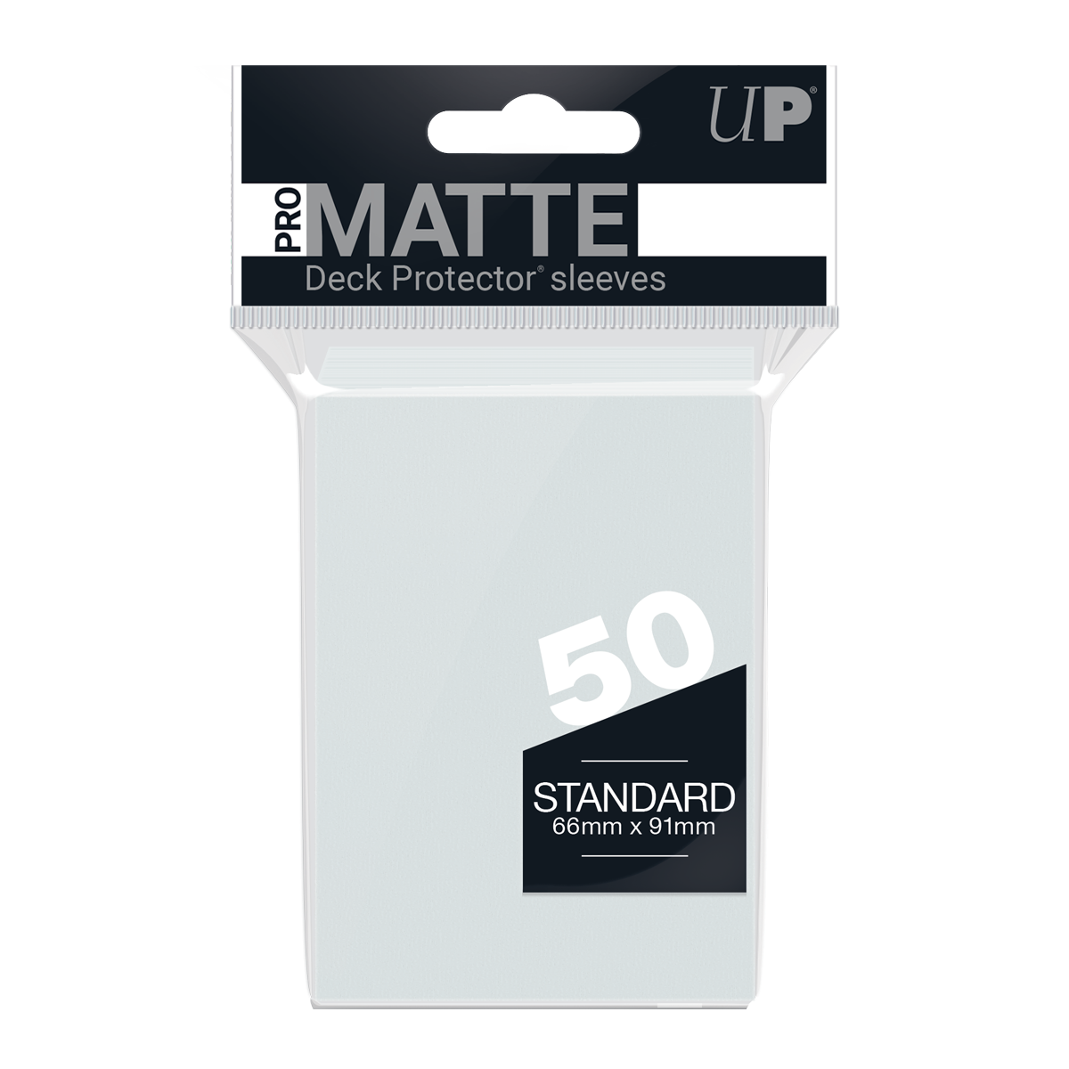 ultra-pro-pro-matte-standard-deck-protector-sleeves-clear-50-st-ck image 1