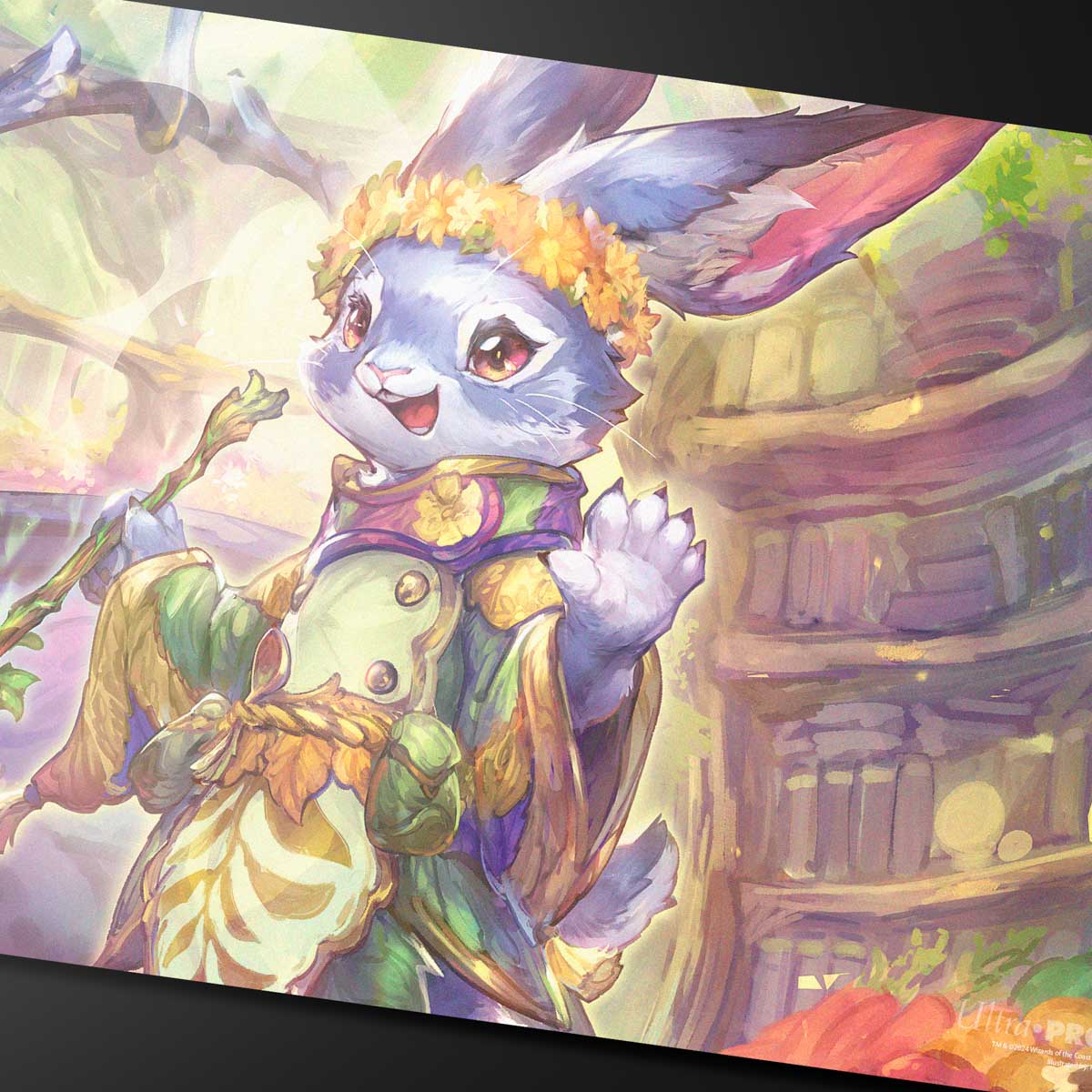 ultra-pro-bloomburrow-ms-bumbleflower-standard-playmat-f-r-magic-the-gathering image 2