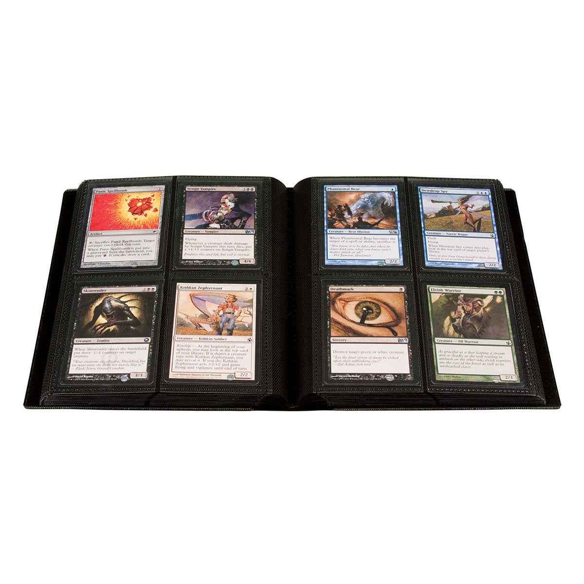 ultra-pro-pro-binder-4-pocket-sammelalbum-schwarz-f-r-160-karten image 2