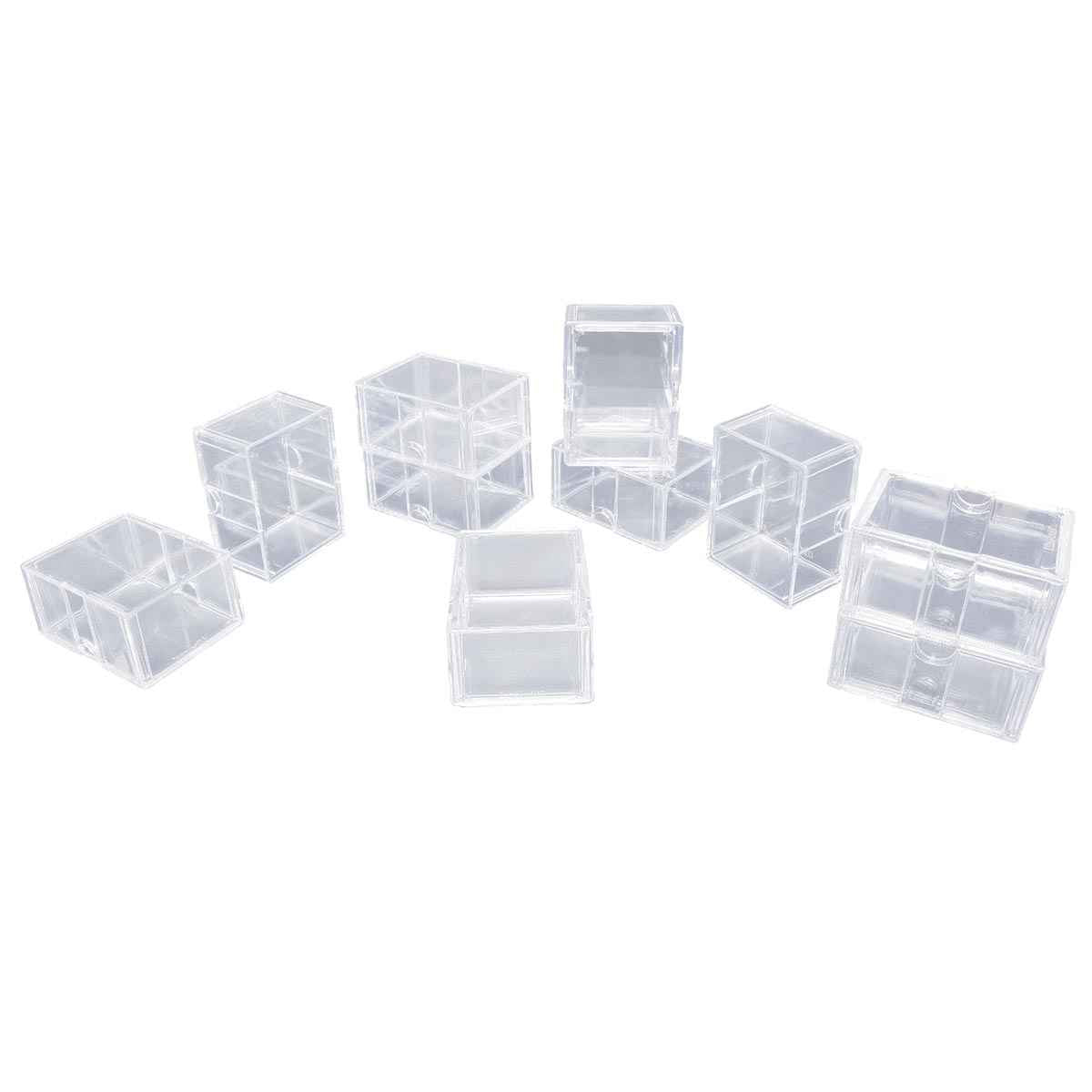 ultra-pro-diamond-corner-100-card-storage-box-10er-pack-transparent image 7