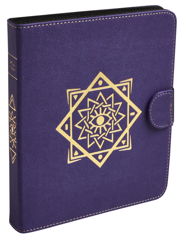 dragon-shield-spell-codex-arcane-purple-zauberkarten-ordner-f-r-160-zauber image 1
