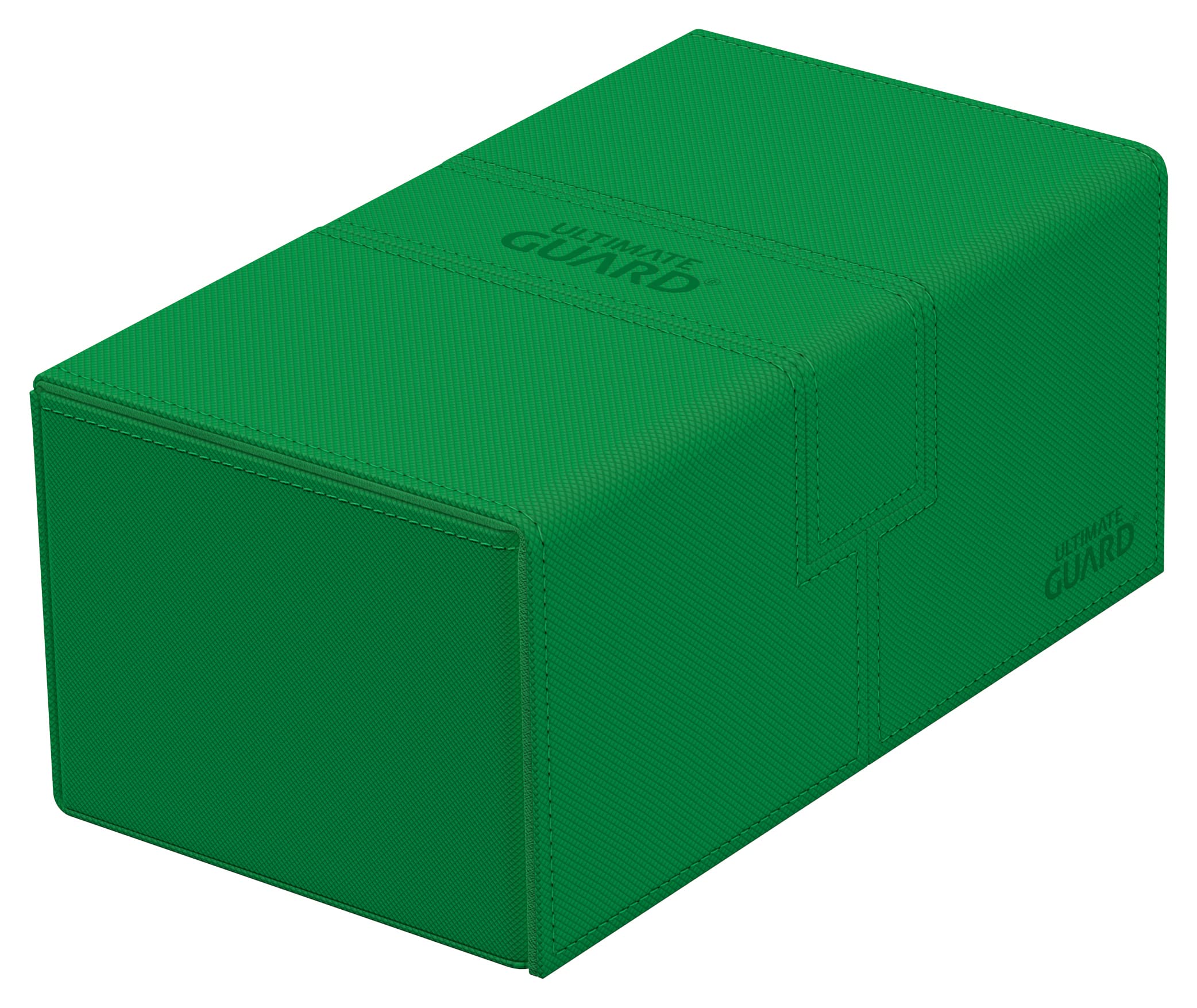 ultimate-guard-twin-flip-n-tray-200-xenoskin-deckbox-monocolor-gr-n image 1