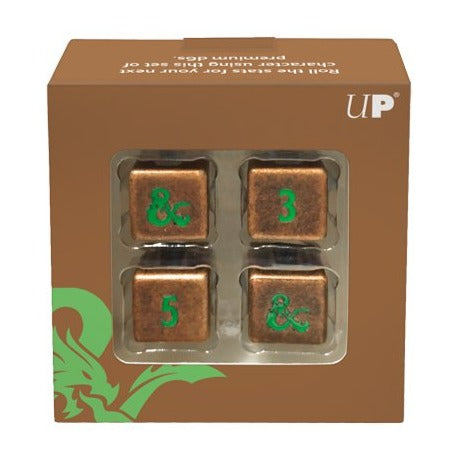 ultra-pro-heavy-metal-feywild-kupfer-gr-n-d6-w-rfel-set-4-st-f-r-dungeons-dragon image 2