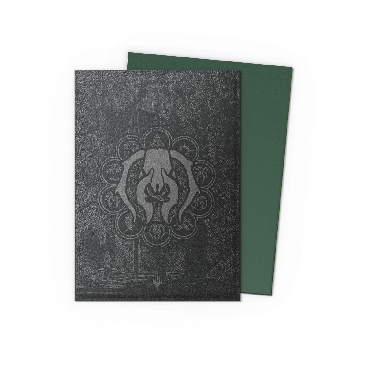 dragon-shield-guildpact-golgari-swarm-matte-dual-art-sleeves-100er image 5