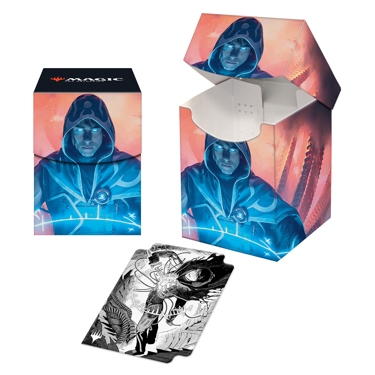 ultra-pro-phyrexia-all-will-be-one-jace-the-perfected-mind-100-deck-box-f-r-magi image 1